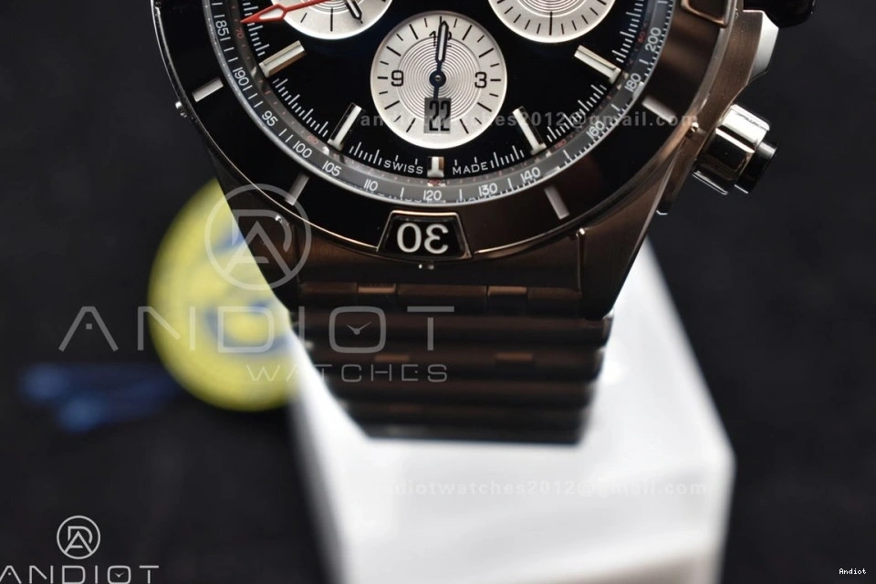 Black A7750 on SS 1:1 Chronomat Dial 44mm Edition BLSF Best B01 SS Bracelet 1105
